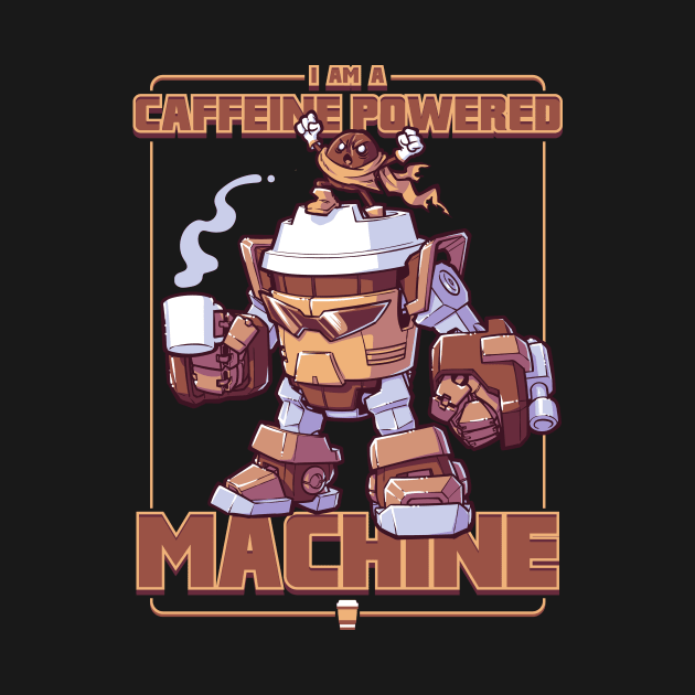 Caffeine Powered Machine by obvian