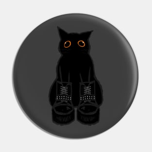 Combat Cat Pin