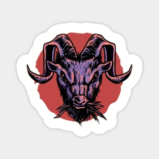 Demon goat Magnet