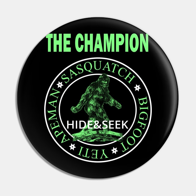 The Champion Sasquatch Pin by Alienware