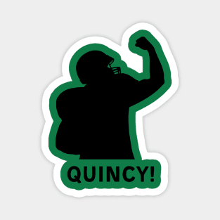 Quincy! Fist Pump Magnet