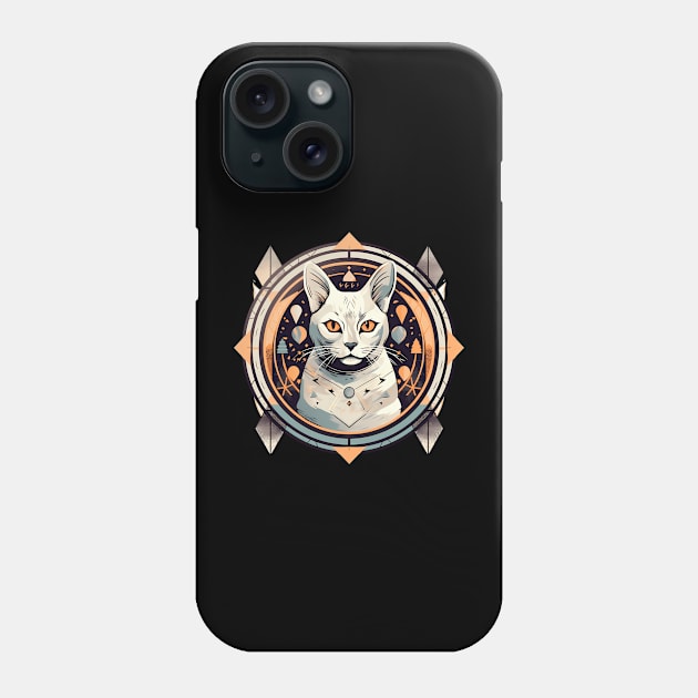 Egyptian Cat Halloween, Cat Lover Phone Case by dukito