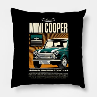 Mini Cooper MK1 1959 Pillow