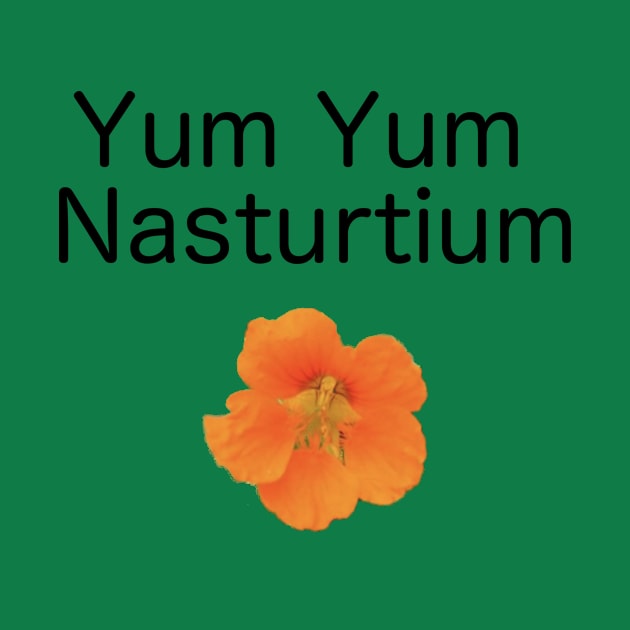 Yum Yum Nasturtium by alittlebluesky