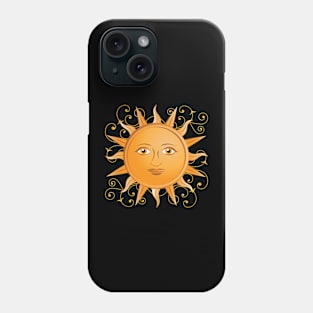 Whimsical Sun Design Phone Case