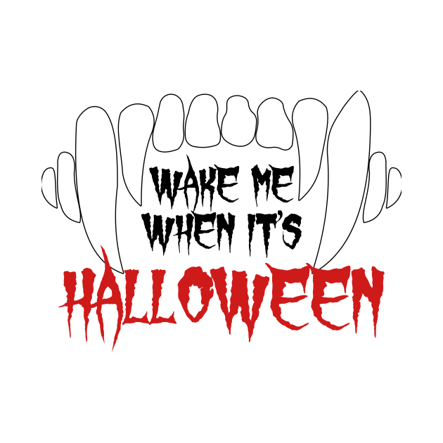 Wake Me When It's Halloween by Miranda Nelson