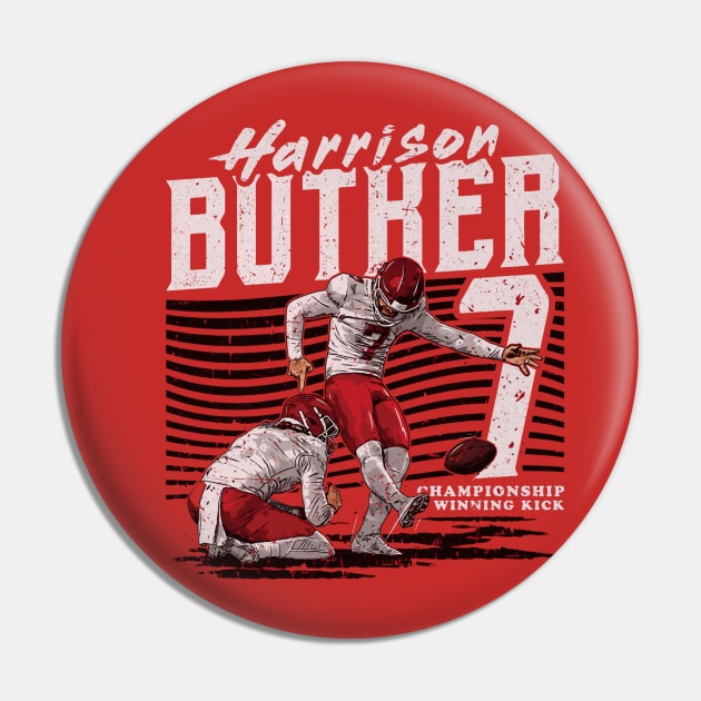 Harrison Butker Kansas City Kick Pin by Chunta_Design