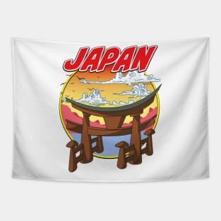 Japan Tori Tapestry