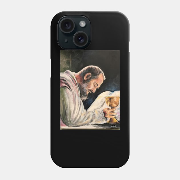 Padre Pio - Into the Mystic Phone Case by artdesrapides