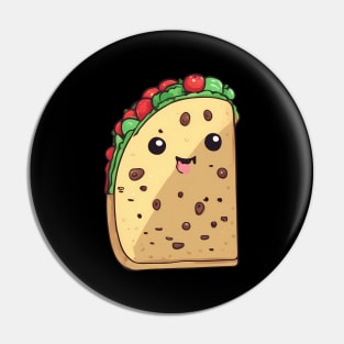 Kawaii Taco Pin