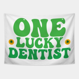 One lucky dentist st patrick's day Tapestry