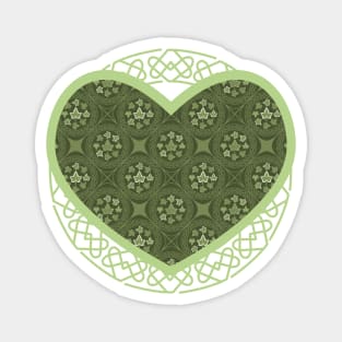 Celtic Ivy Heart Magnet