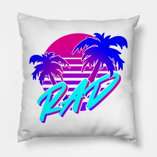 Rad 80s Sunset Pillow