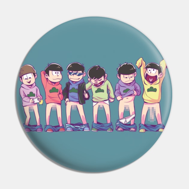 Osomatsu-san Pin by Joanna Estep