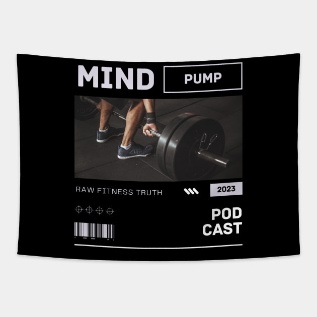 Deadlift Streetwear Inspired by Mind Pump Podcast Tapestry by TeeTrendz