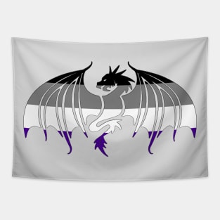 Asexual Pride Dragon Tapestry