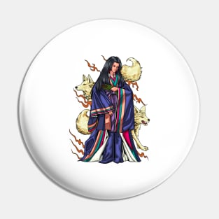 Japanese goddess Inari Pin