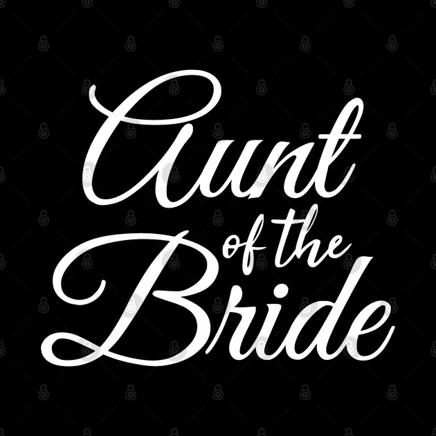 Aunt Of The Bride Wedding Shirt by zap