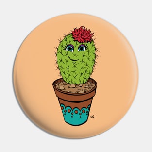 Cactus Blossom Pin