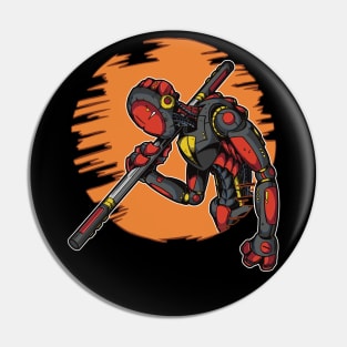 Robots of the Broken Sun Pin