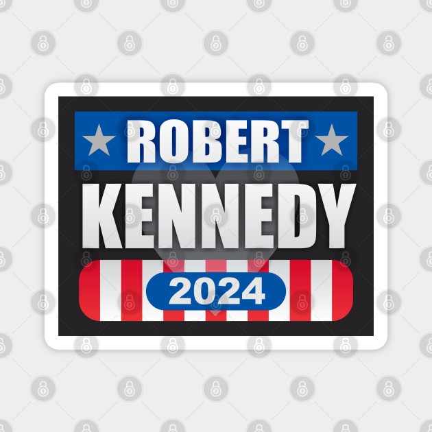 Robert Kennedy 2024 Magnet by Dale Preston Design