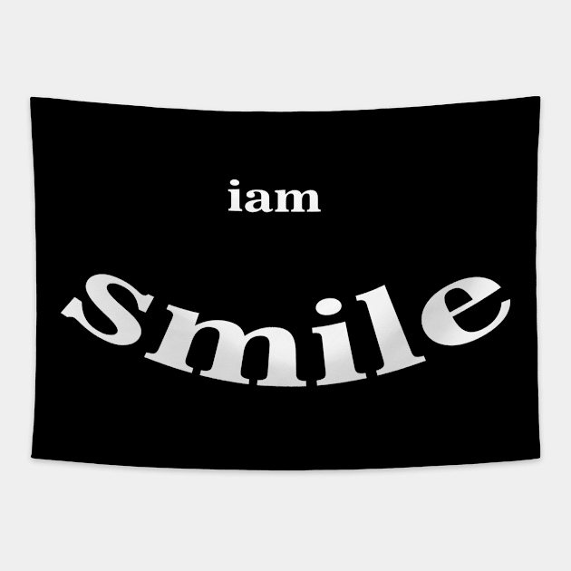 smile expression mask Tapestry by paynow24