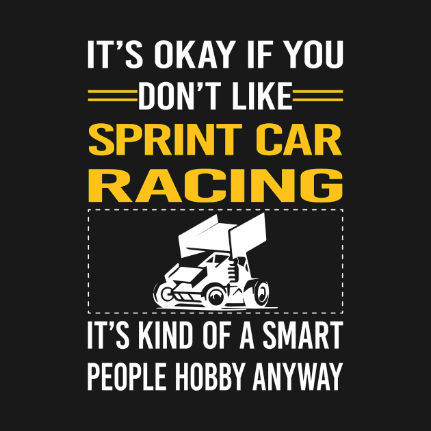 Funny Smart People Sprint Car Cars Racing by relativeshrimp