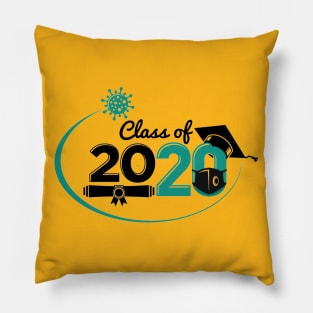 Class of 2020 Quarantine Quote Artwork Pillow