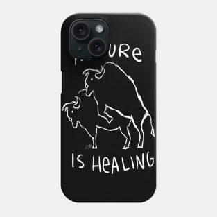 NATURE IS HEALING Phone Case