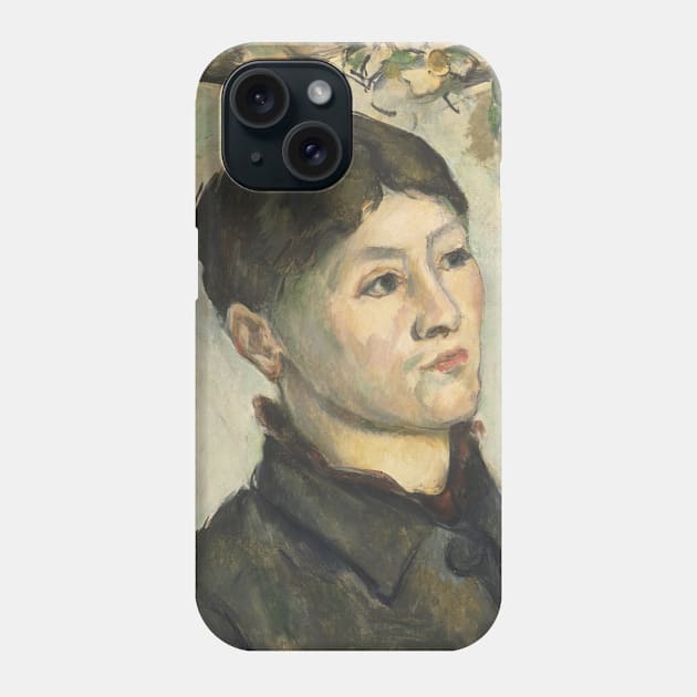 Portrait of Madame Cezanne by Paul Cezanne Phone Case by Classic Art Stall