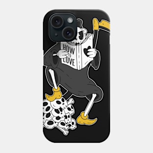 Grim Reaper Reading Phone Case