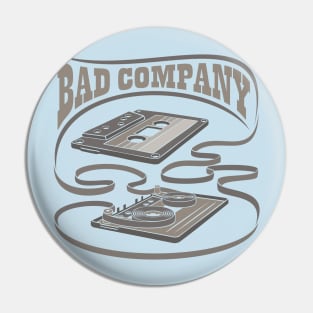 Bad Company Exposed Cassette Pin