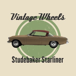 Vintage Wheels - Studebaker Starliner T-Shirt