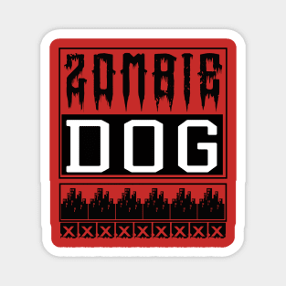 Zombie Dog Magnet