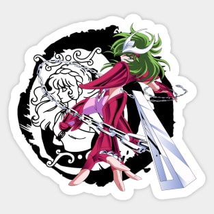 saint seiya omega Fanart characters Sticker for Sale by Jamescarterio