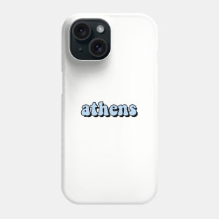 Pale Blue Athens Phone Case