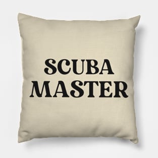 Scuba Master Pillow