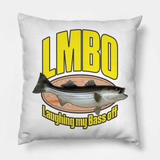 LMBO - Laughing my bass off Pillow