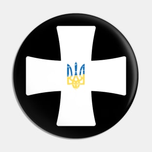 Ukrainian symbol of victory Pin