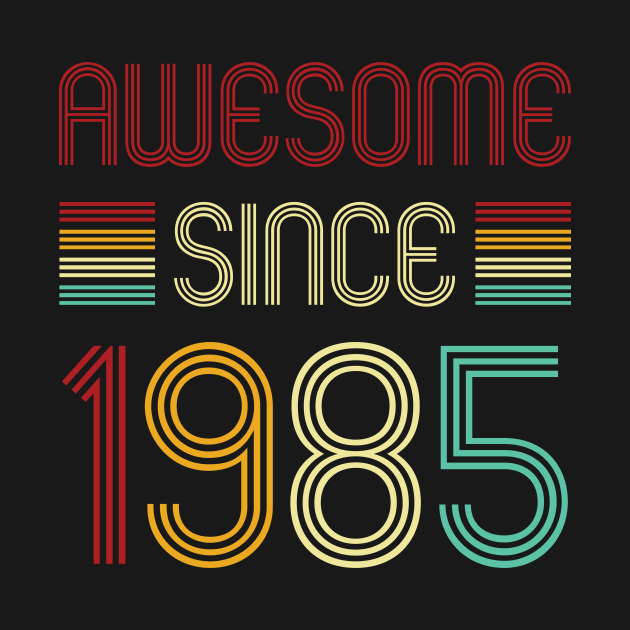 Vintage Awesome Since 1985 by Che Tam CHIPS