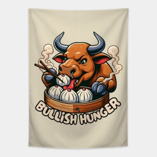 dim sum bull Tapestry