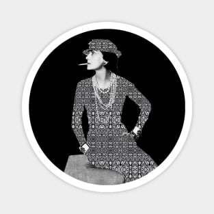 Coco Chanel Collage - Coco Chanel - Magnet