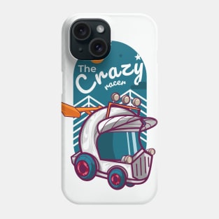 Funny offroad racing car Phone Case