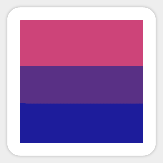 Bi Pride Bi Flag Aufkleber Teepublic De