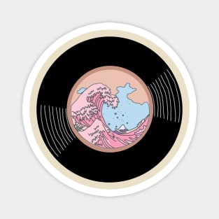 Vinyl - Ocean Waves Magnet