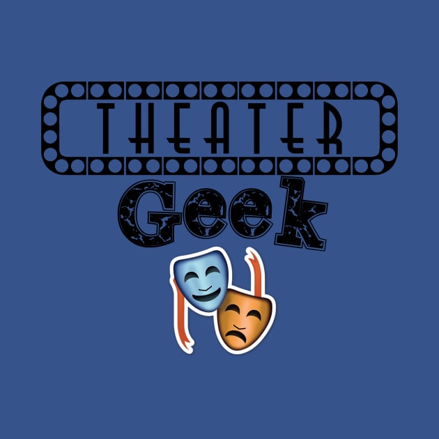 Theater Geek by Audiobook Tees