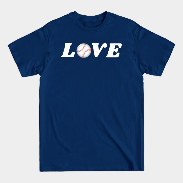 Discover I love baseball - I Love Baseball - T-Shirt