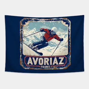 Avoriaz France Tapestry