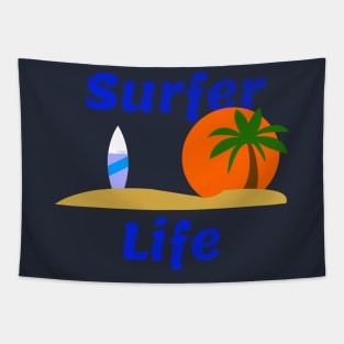 Surfer Life Tapestry