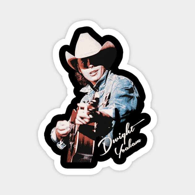 Country music artist Magnet by Jokesart